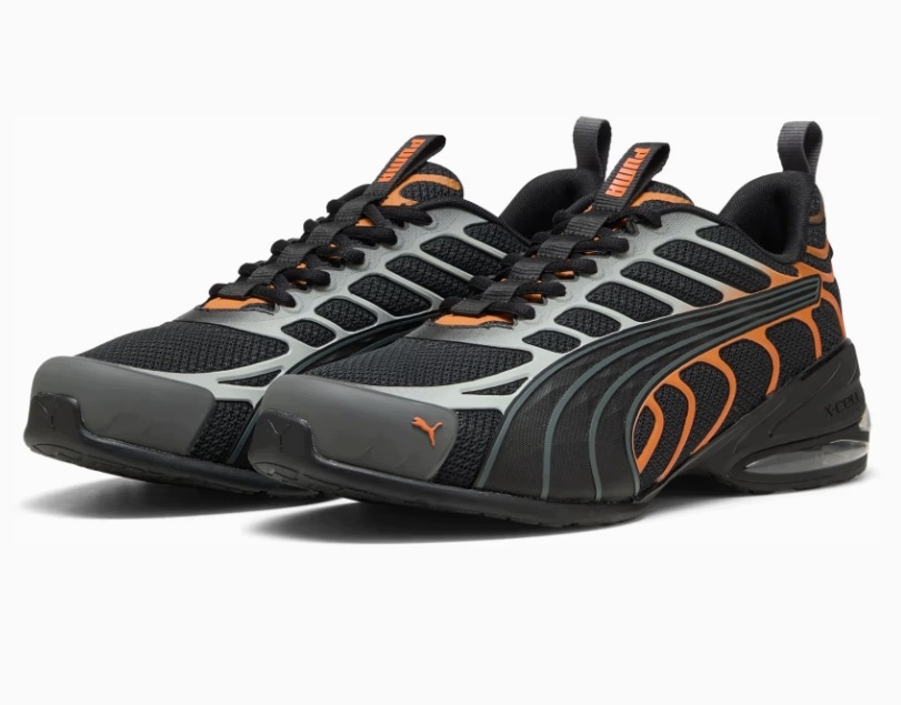 Puma Voltra Sportovní boty Pánské Tenisky Černé Šedé SoftFoam+ vel. 43