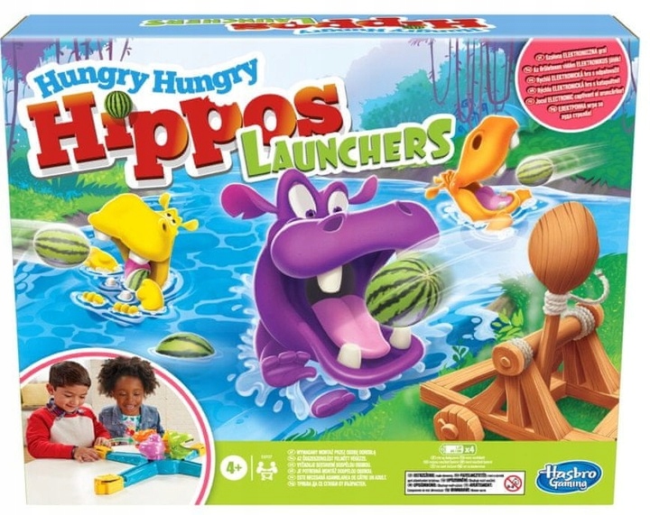 

Hasbro Gra Zręcznościowa Głodne Hipcie Z Wyrzutnią