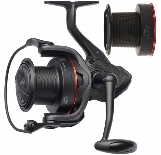 Dam Intenze Long Cast 6000FD 7-BB R-4,9:1 Alu Spool X 2 Żyłka Do Pełna