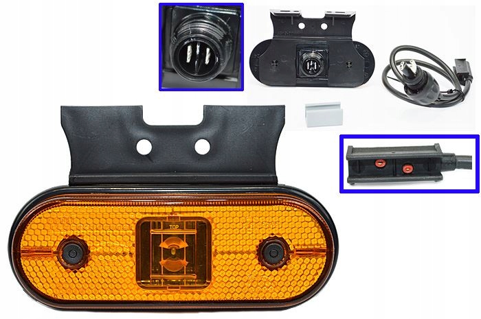 

Lampa obrysowa obrysówka Led Schmitz typ Aspock
