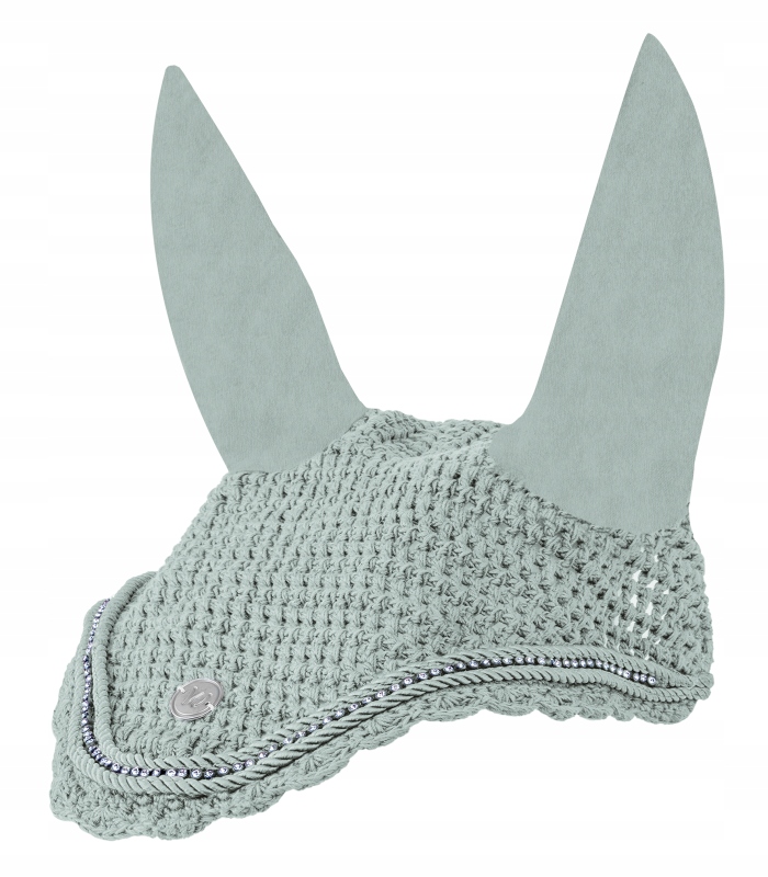 Nauszniki dla konia Nepal Waldhousen silver blue Full