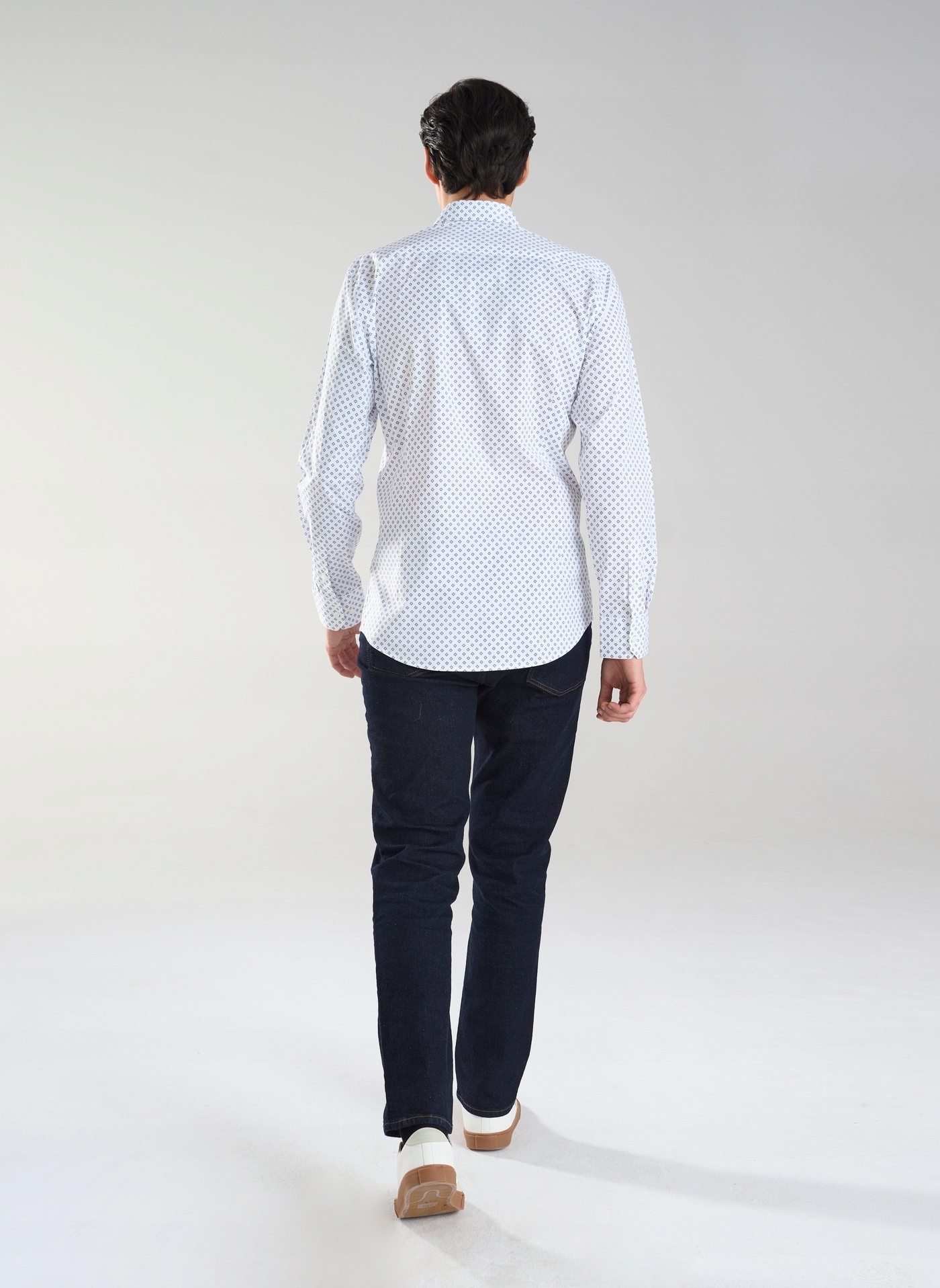 Biała koszula męska Slim Fit PAKO LORENTE roz. L Rozmiar L