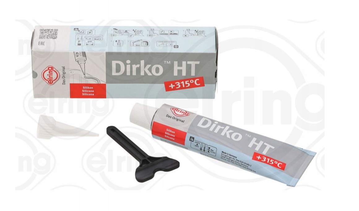 

Elring Dirko Silikon Szary -60 °C do +315 °C 70ml