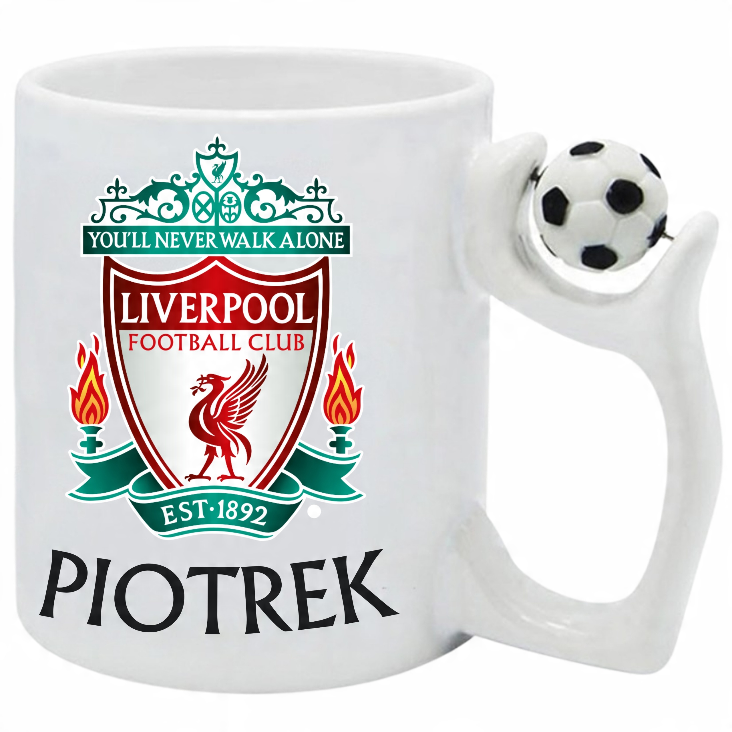 

Kubek fana Liverpool Imię Różne Kluby