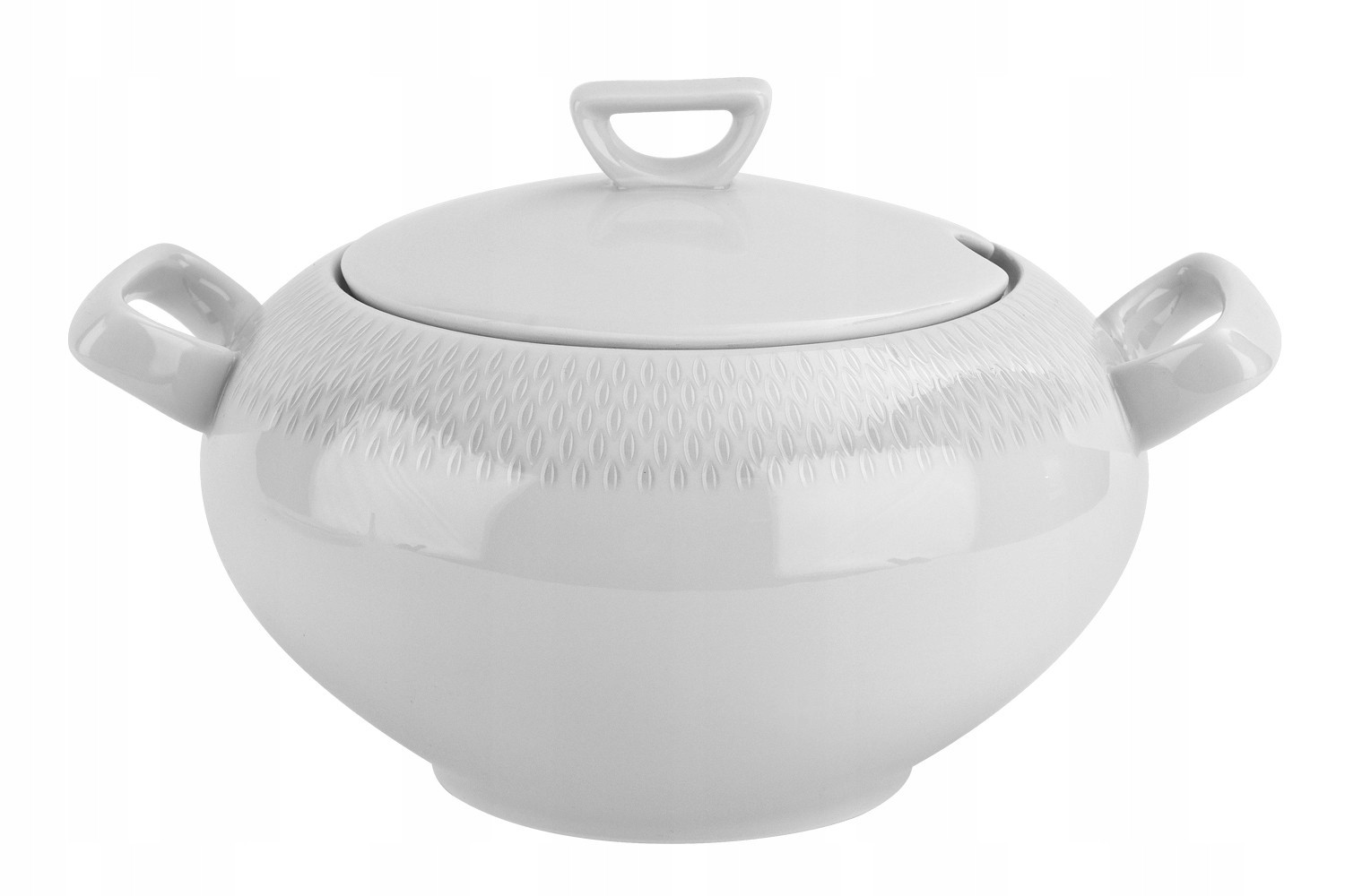 

Waza 3 L Rice porcelanowa z pokrywą.