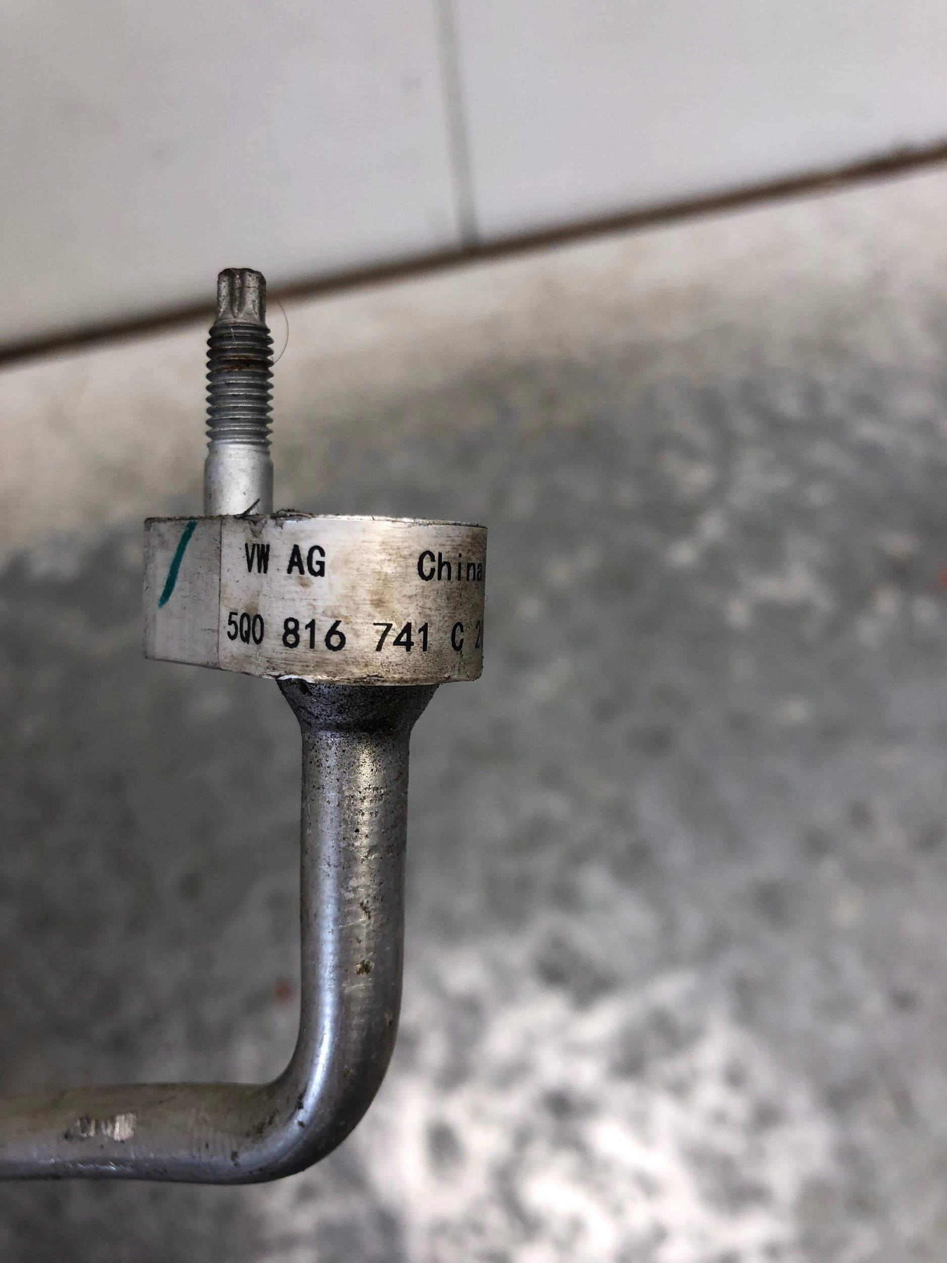 vezetö a klímának VW PASSAT B8 5Q0816741C