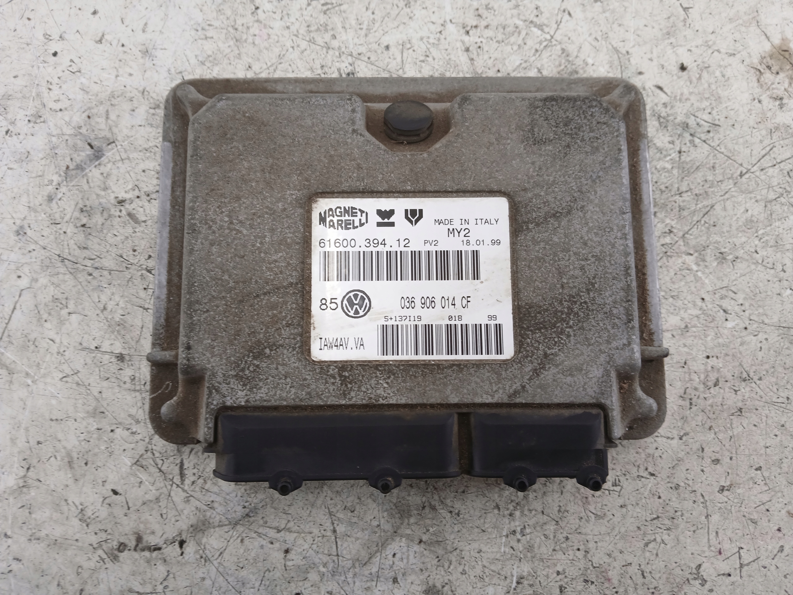 VW GOLF IV 1.4 control unit of the engine 036906014CF