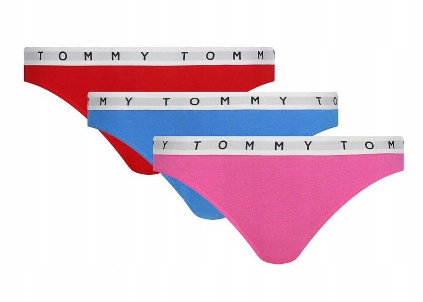 Tommy Hilfiger Tanga UW0UW02521 Xs 3P Thong