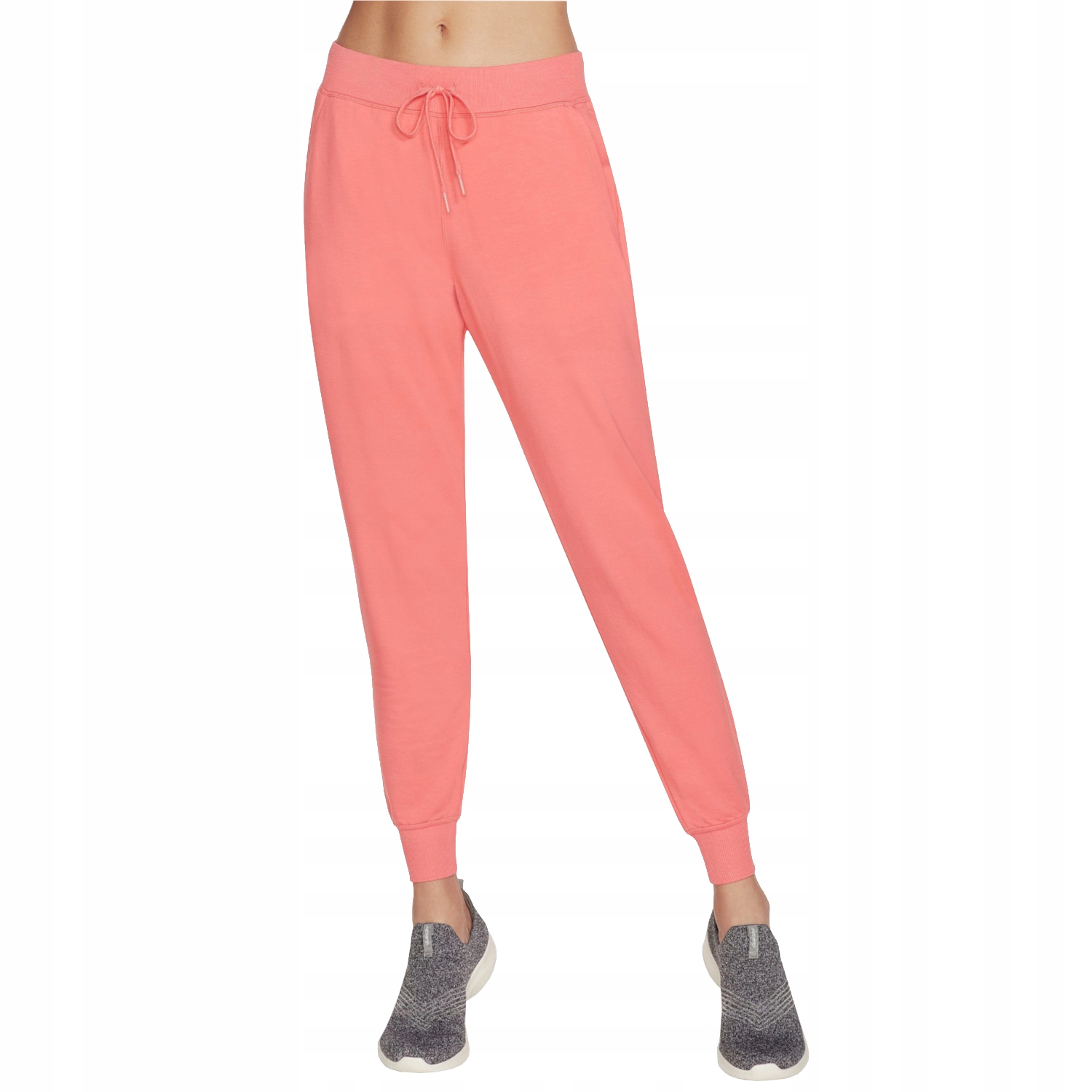 Skechers Skechluxe Restful Jogger Pant [XL] Dámské kalhoty Rayon růžová