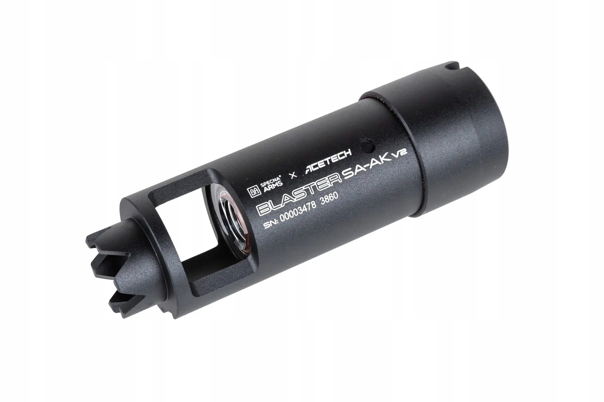 Tlumič Tracer Specna Arms x AceTech Blaster Sa-ak v2 Černý