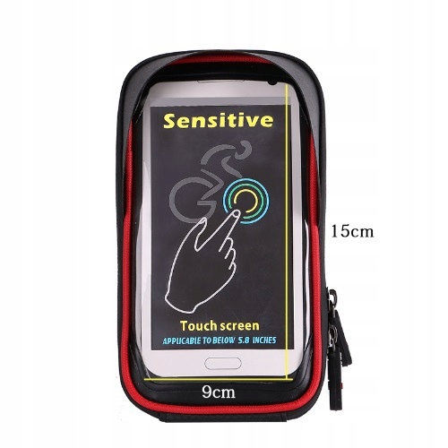 TORBA ROWEROWA NA KIEROWNICĘ SAKWA NA KIEROWNICĘ UCHWYT ROWEROWY NA TELEFON Rodzaj przednia