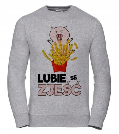 Dámská Mikina I Like to Eat S šedá, Dárek Pro Ni , pro něj