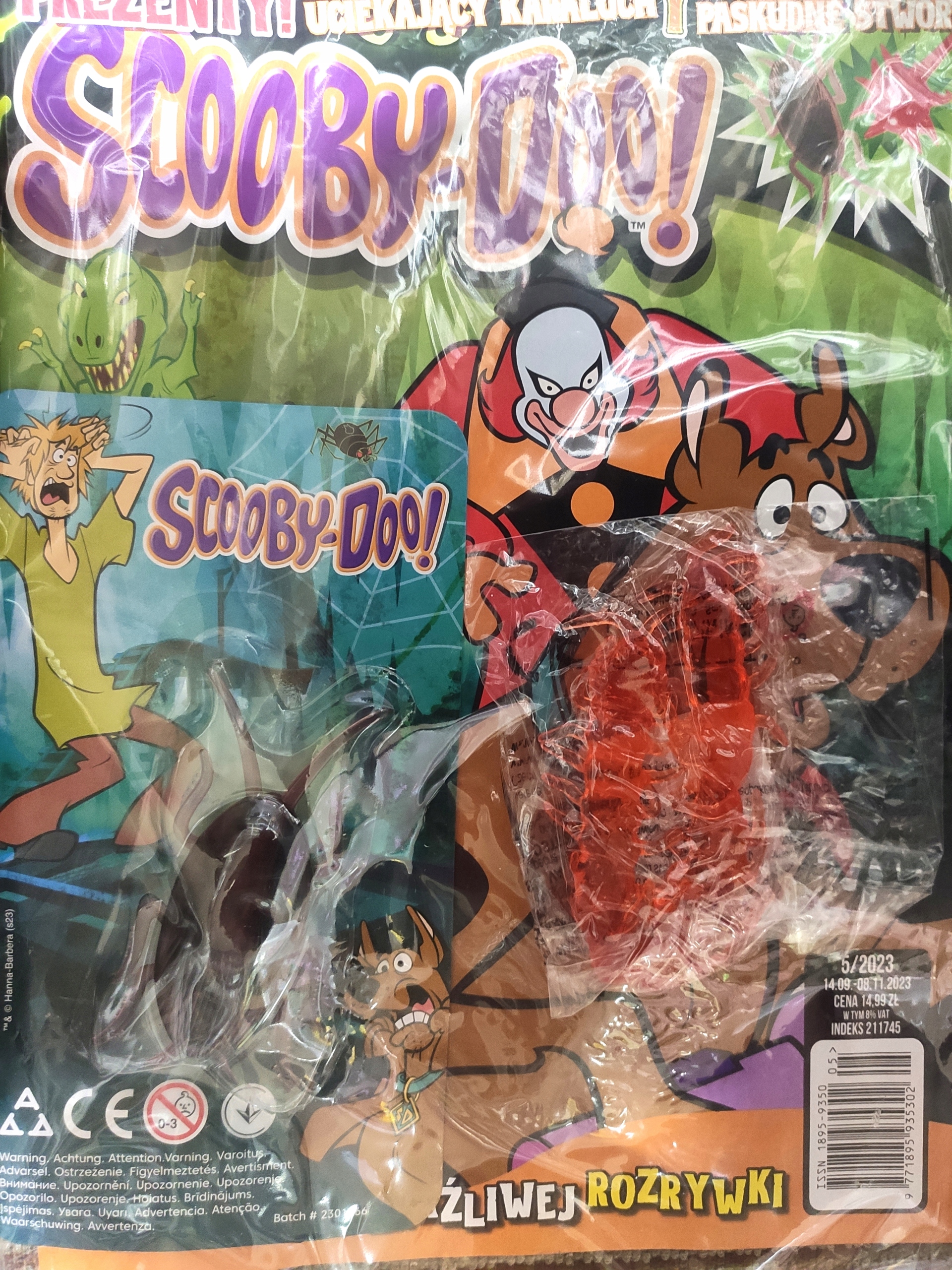 Scooby Doo magazyn 5/23 2 prezenty