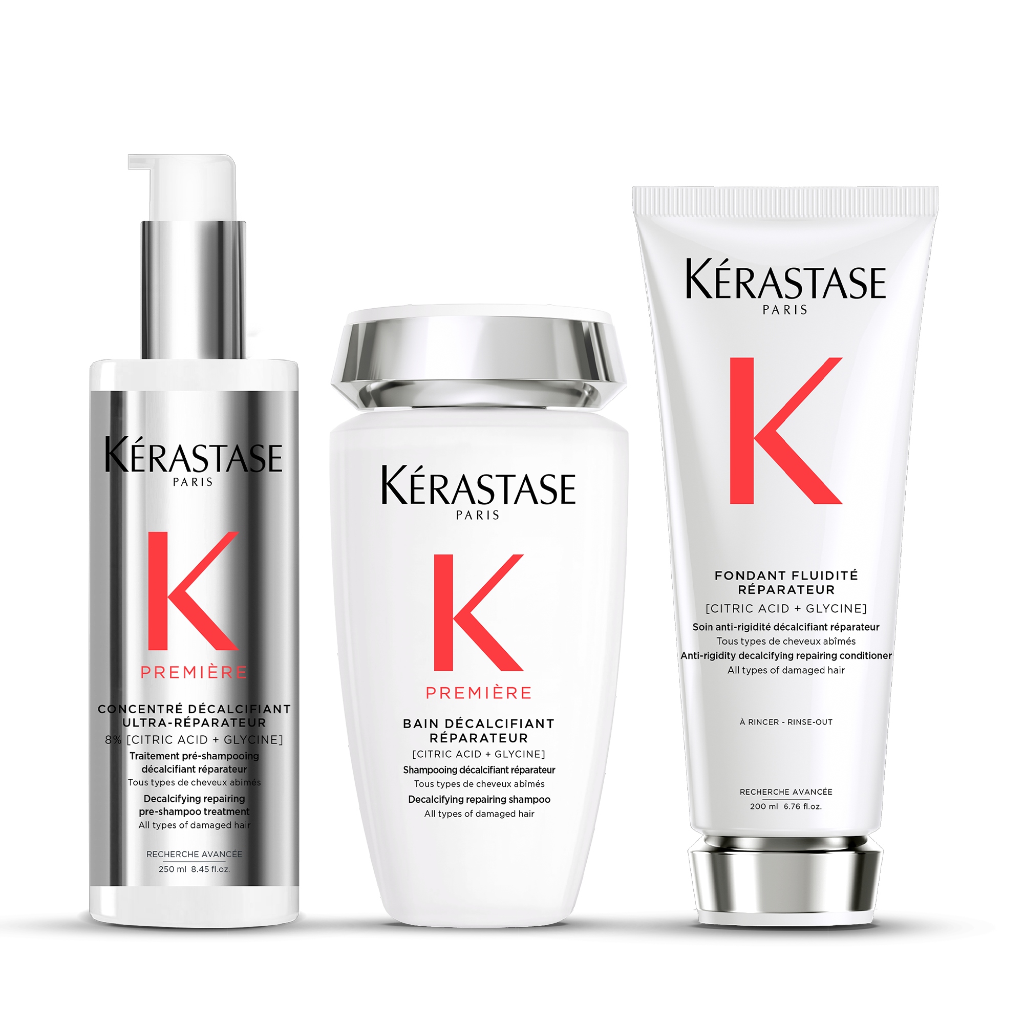 Kérastase Première Zestaw Odbudowujący Koncentrat Szampon Odżywka