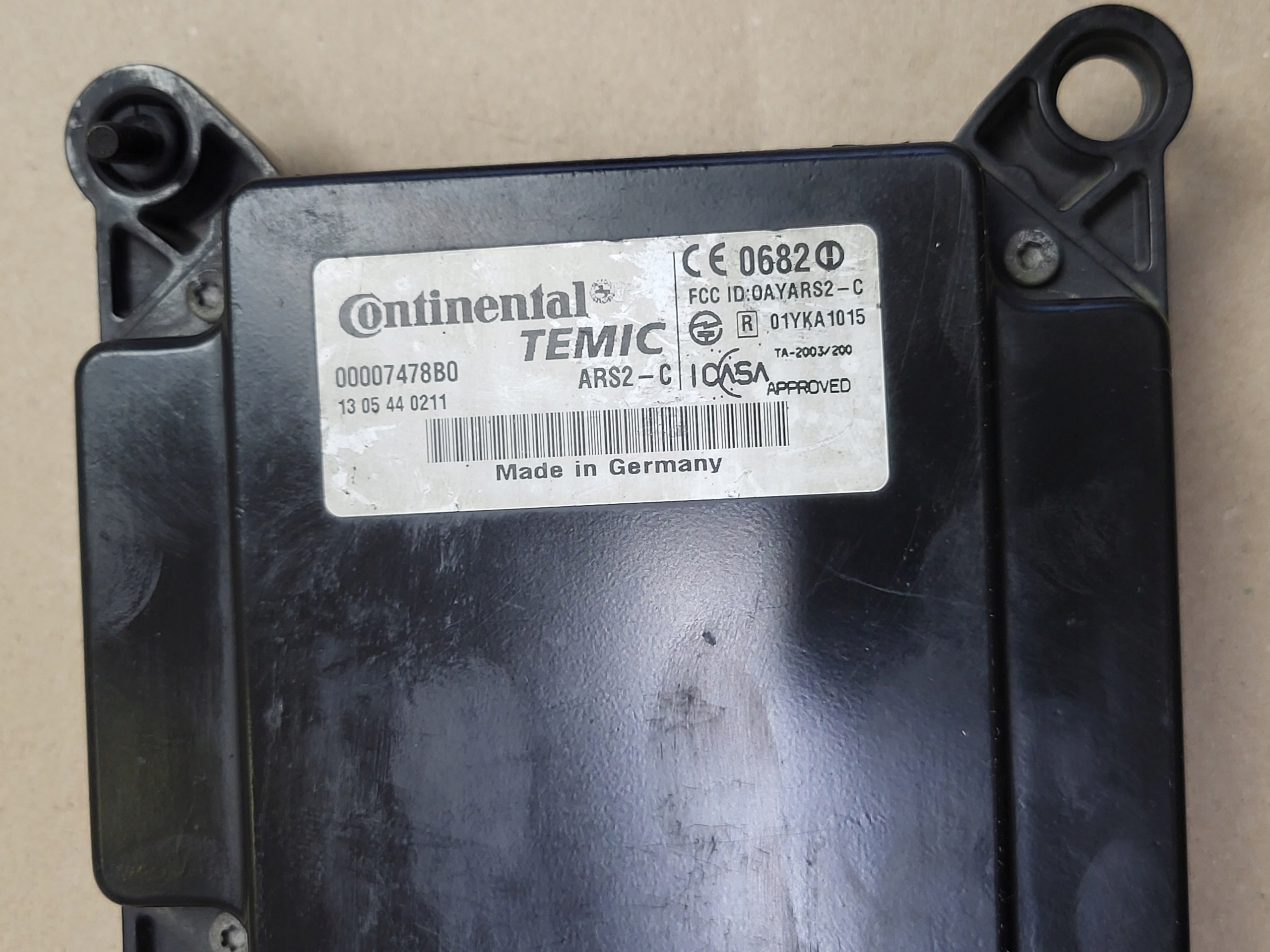 RADAR DISTRONIC sensor front MERCEDES S W221 OE EU