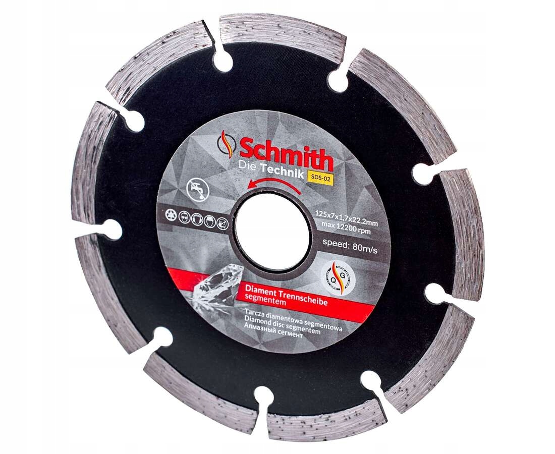 

Tarcza Diamentowa Do Cięcia 125mm Segmentowa Beton