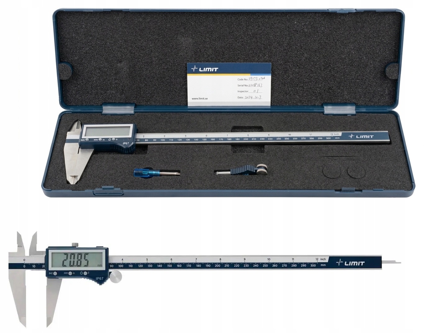 Suwmiarka cyfrowa elektroniczna 300mm Cdn-nt z Bluetooth Limit