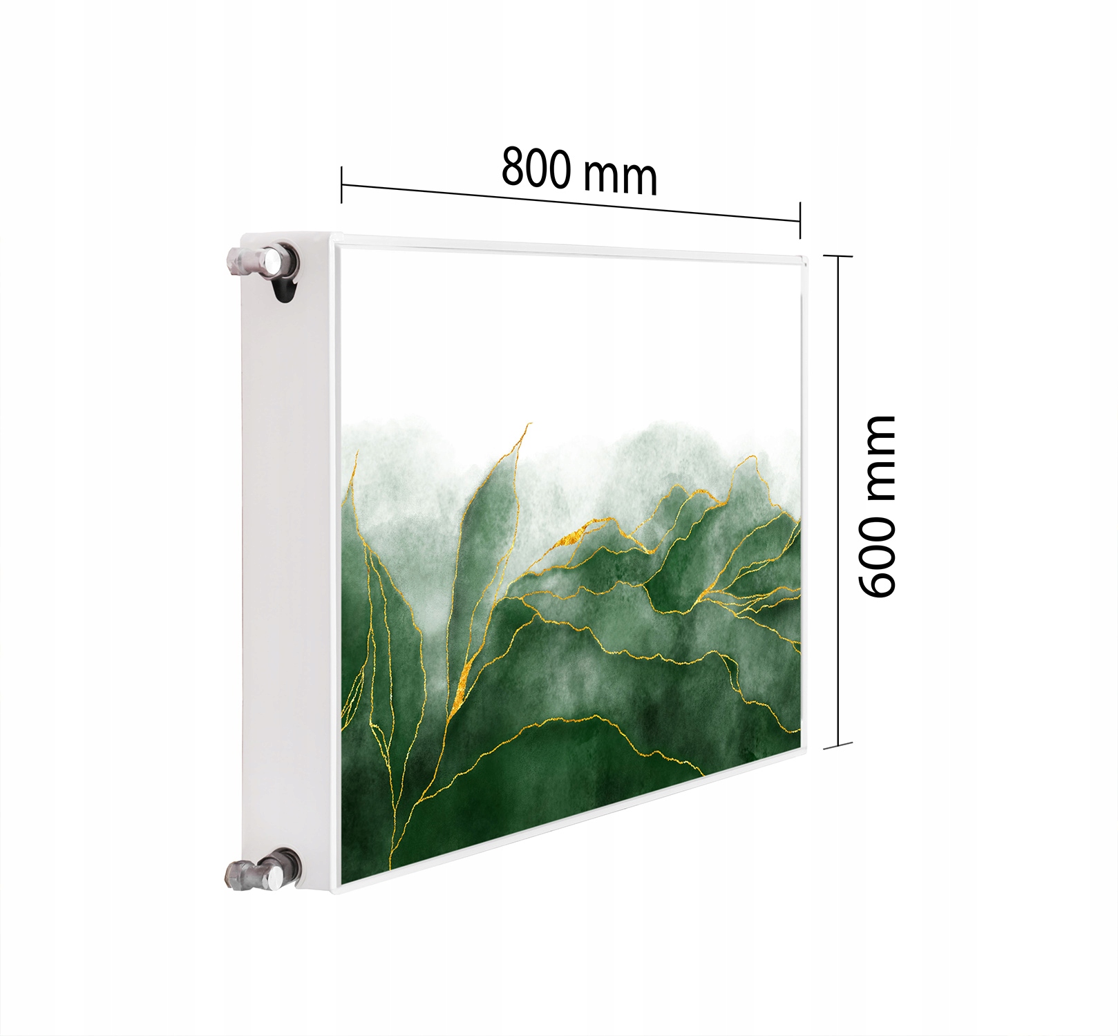 Magnetická Krytka Na Radiátor 80x60 Listová Podložka Magnet