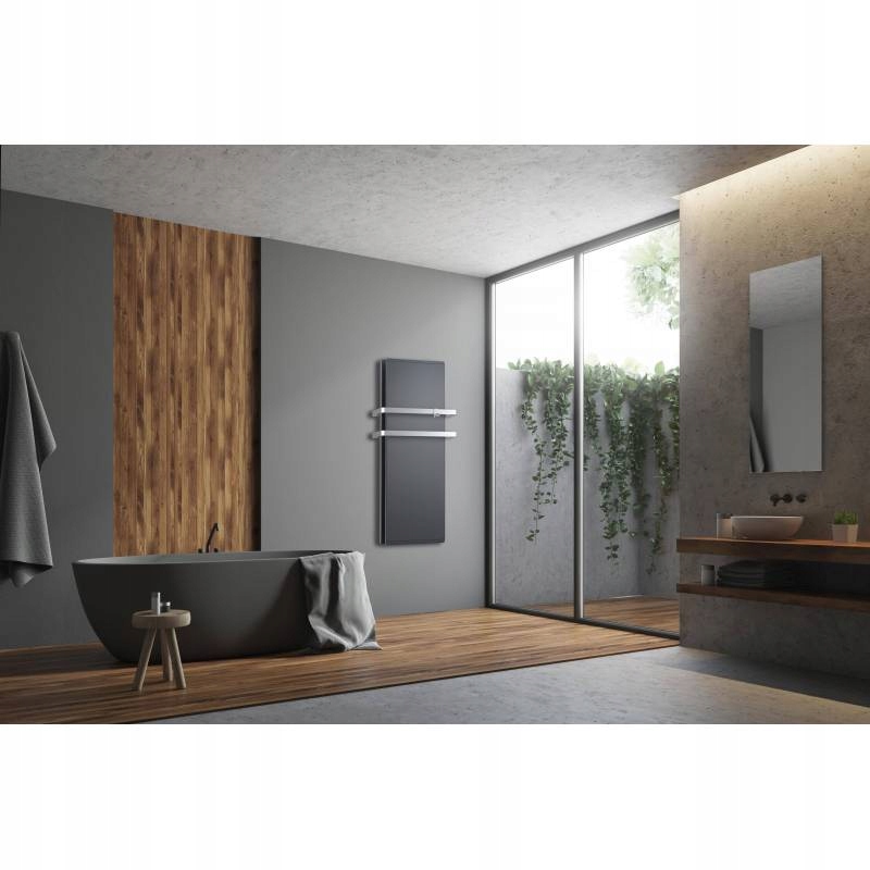 RELING RELINGI DO RĘCZNIKA NA GRZEJNIK ICON Kolor biały szary