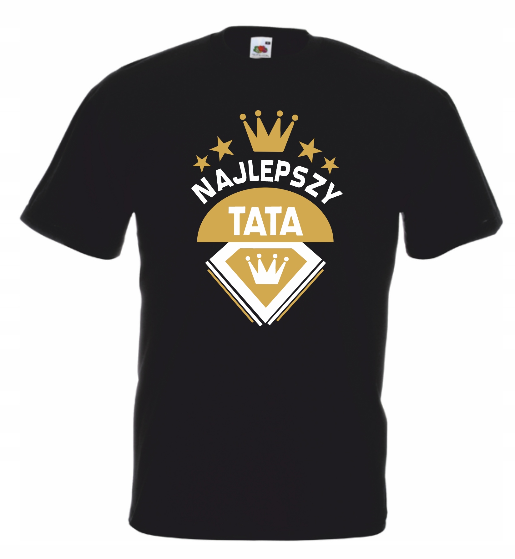 

Koszulka męska Najlepszy Tata Duży Nadruk M