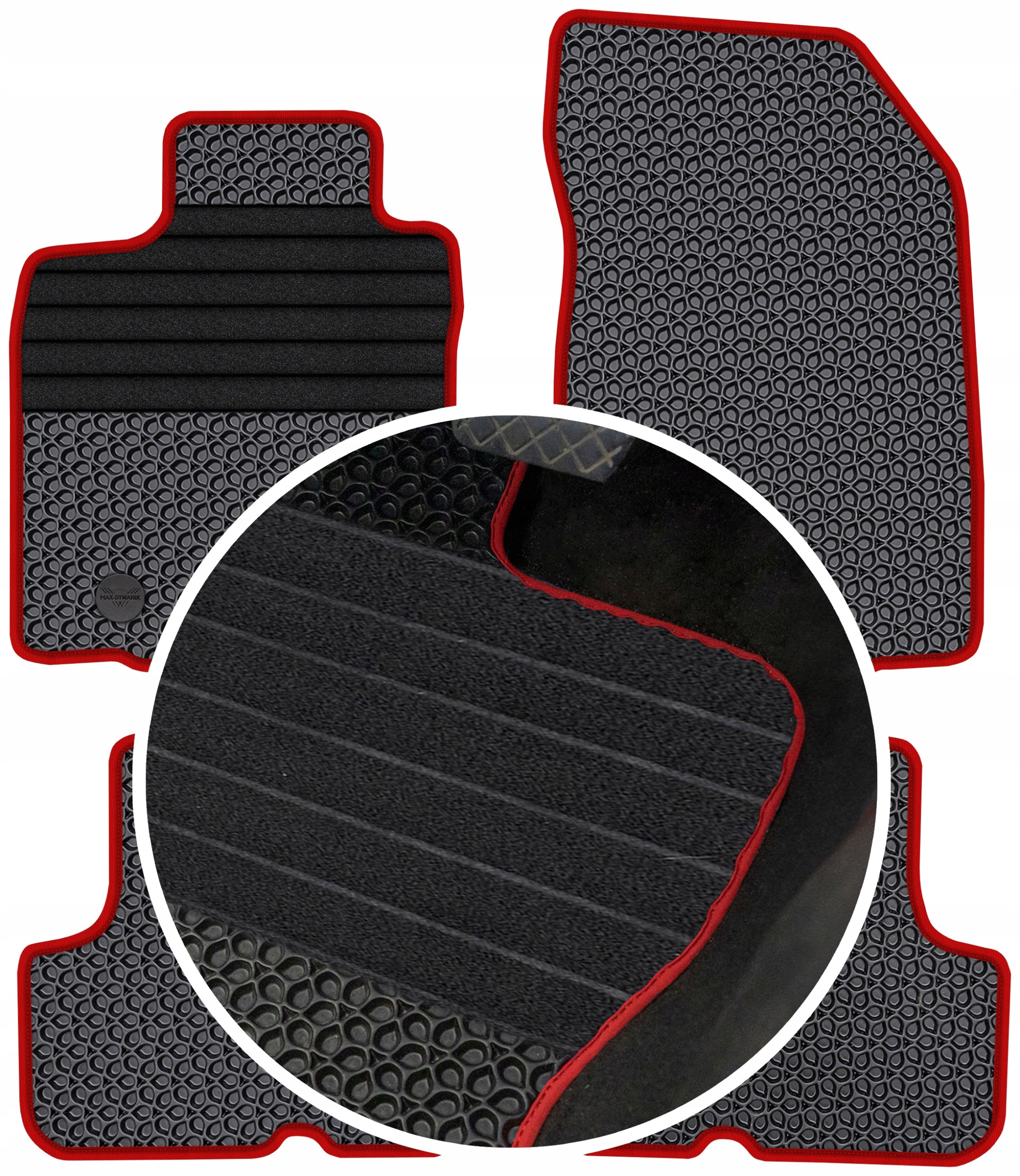 Dacia Duster I 2010-2013 Gumové rohože Eva Eternity Posilnenie XXL