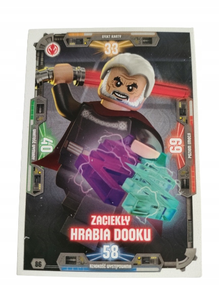 Karta Lego Star Wars Seria 3 Numer 086