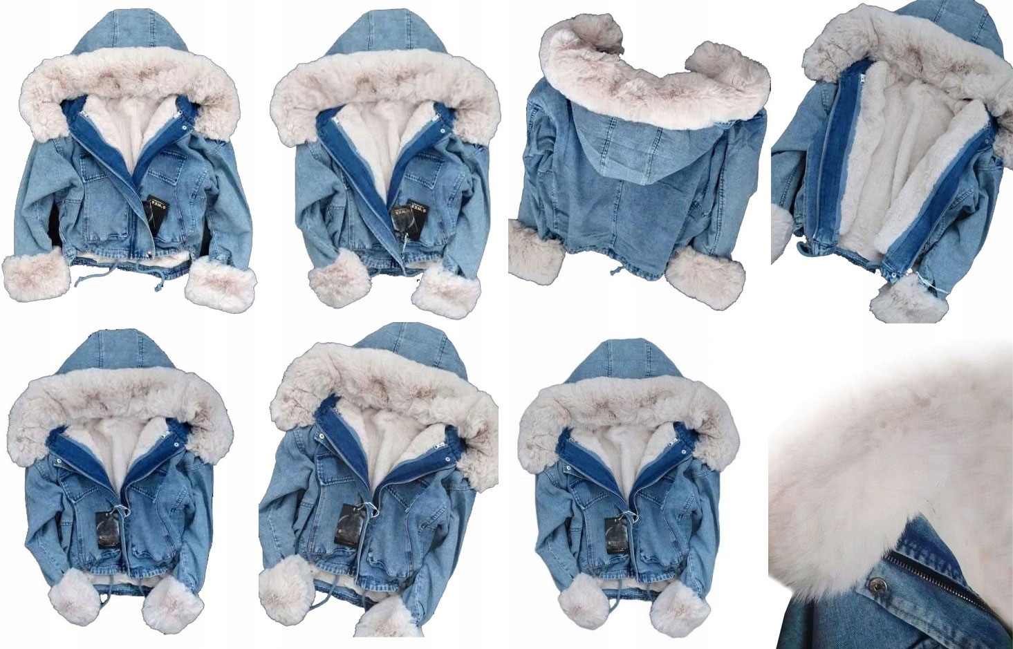 

Kurtka Jeansowa Z Futerkiem Katana Miś Futerko XL