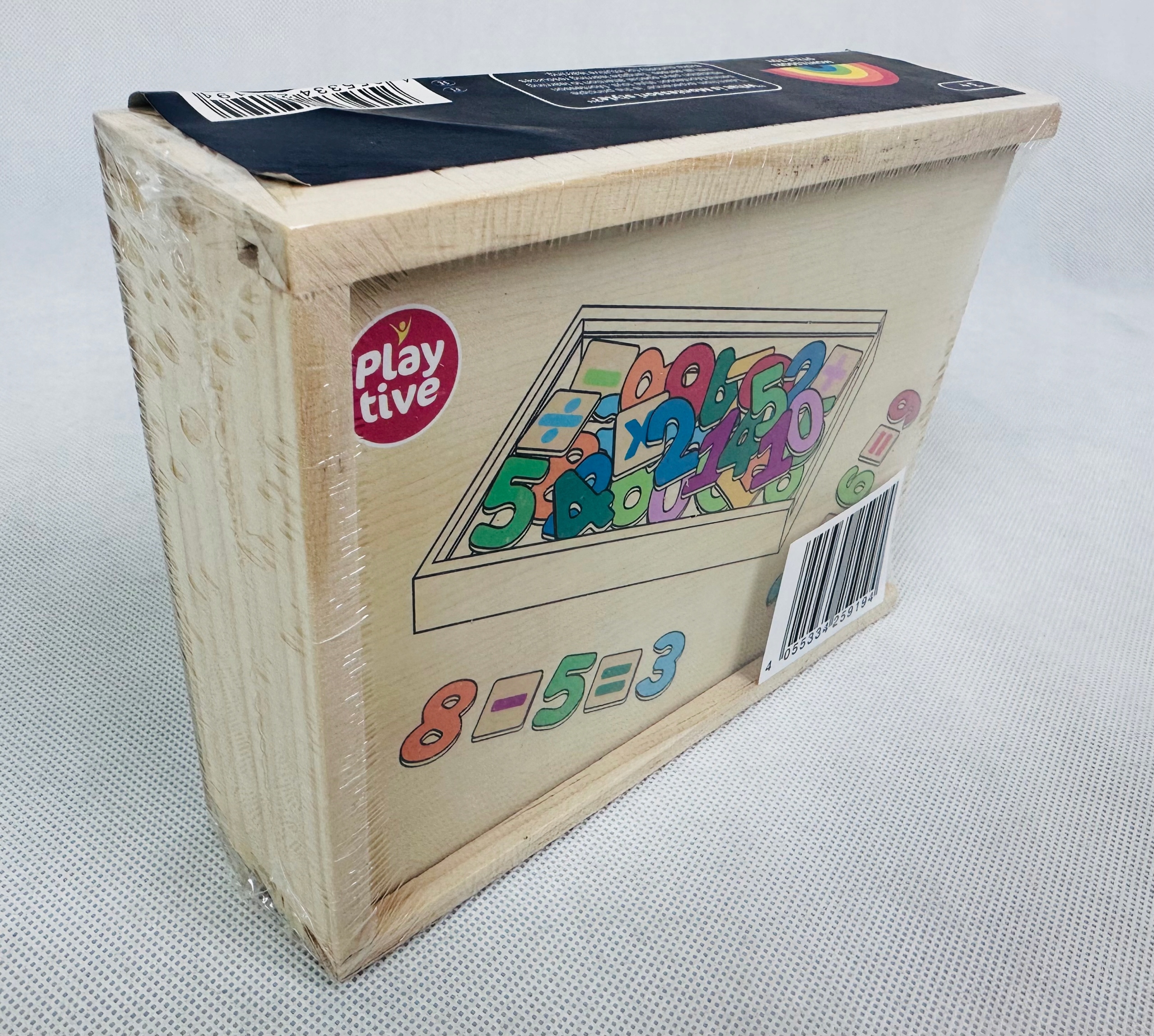 PLAYTIVE DREWNIANE KLOCKI MAGNETYCZNE CYFERKI 3+ Kod producenta 4055334259194