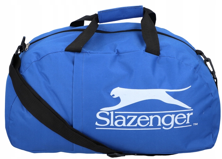 Torba sportowa Slazenger 50x30x30 niebieska na trening basen siłownię
