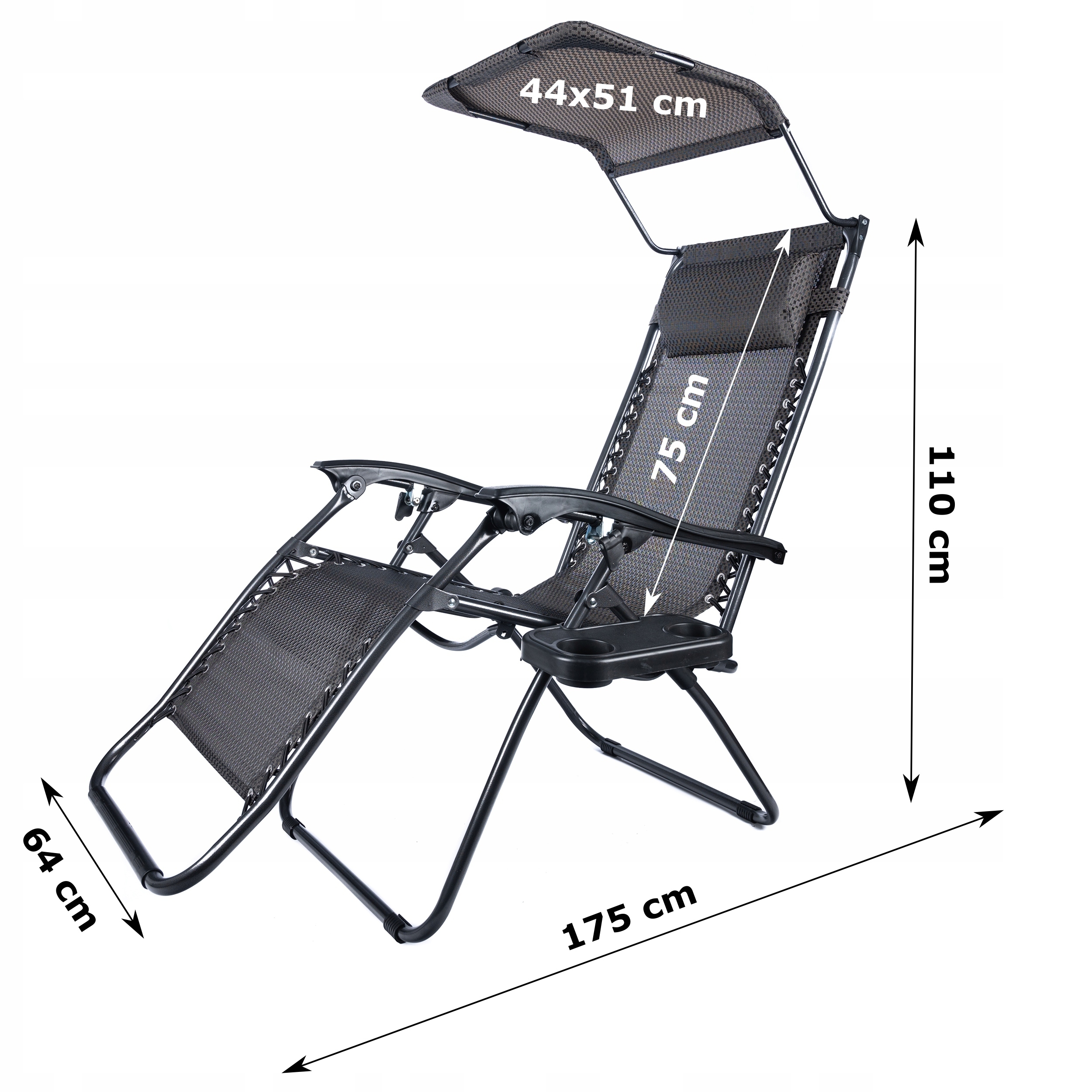 Навес для садового шезлонга. Тип шезлонга.