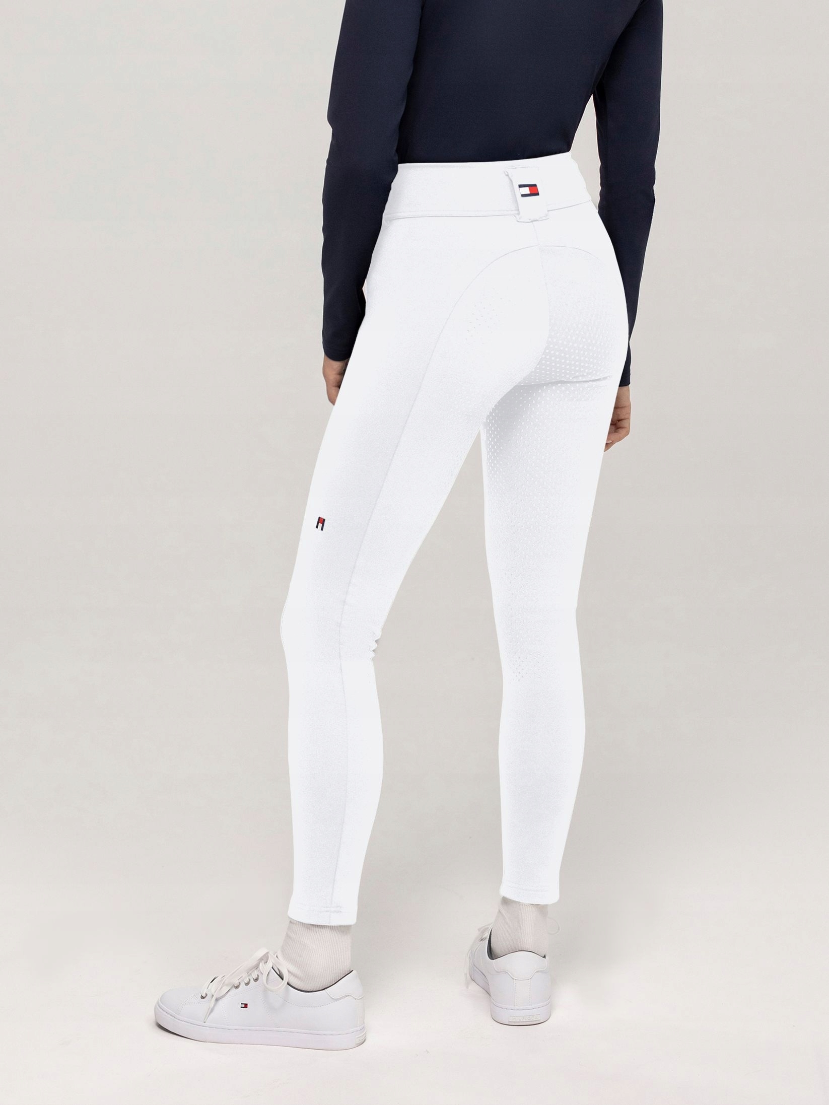 Tommy Hilfiger, Zimowe bryczesy jeździeckie Vermont, Th Optic White Xxs