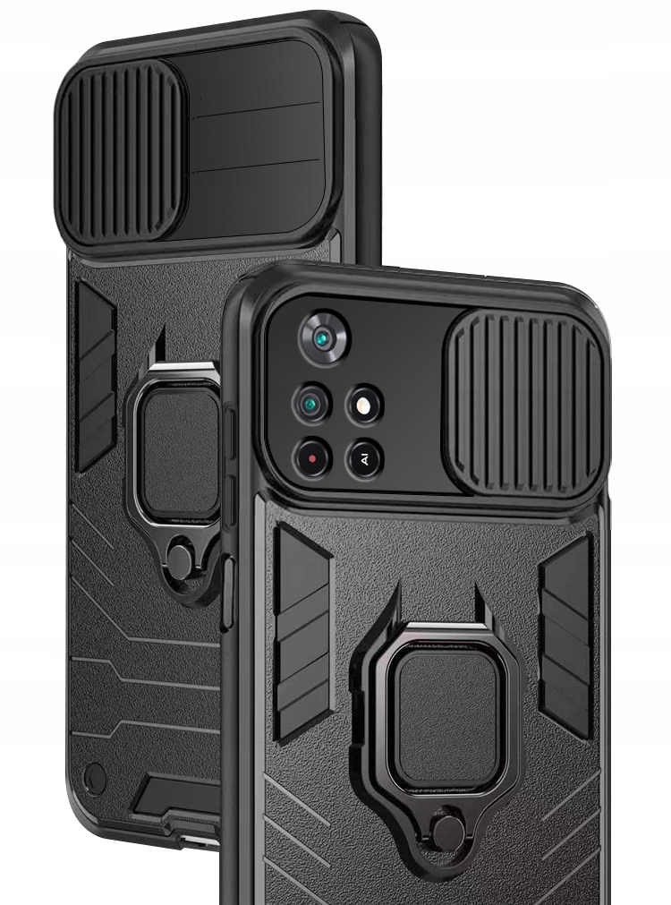 

Etui CamShield Ring Szkło do Xiaomi Poco M4 Pro 5G