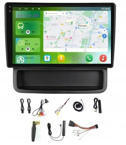 Rádio Navigácia Gps Android Auto Opel Vivaro 2010-2014 6GB Ram 128GB Pamäť Sim