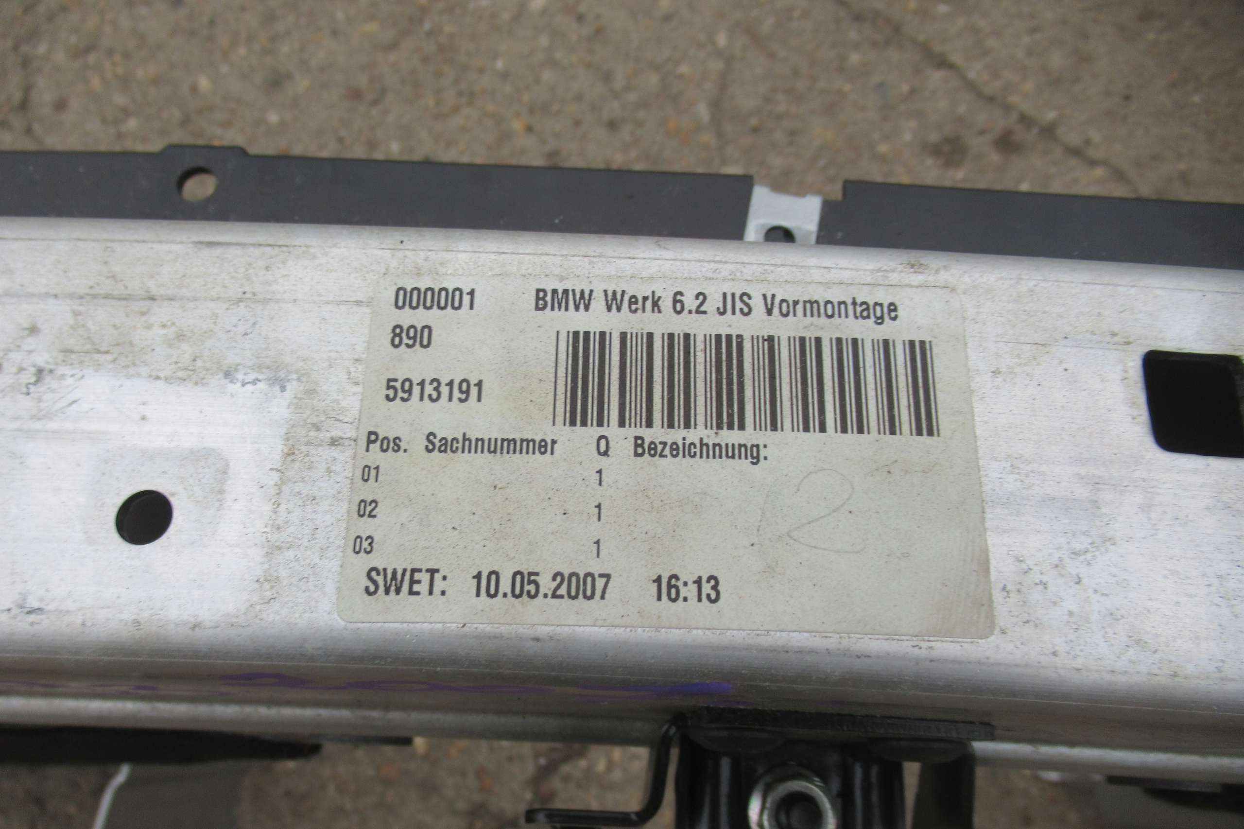 BMW E93 07R CABRIO PALAK rest safety