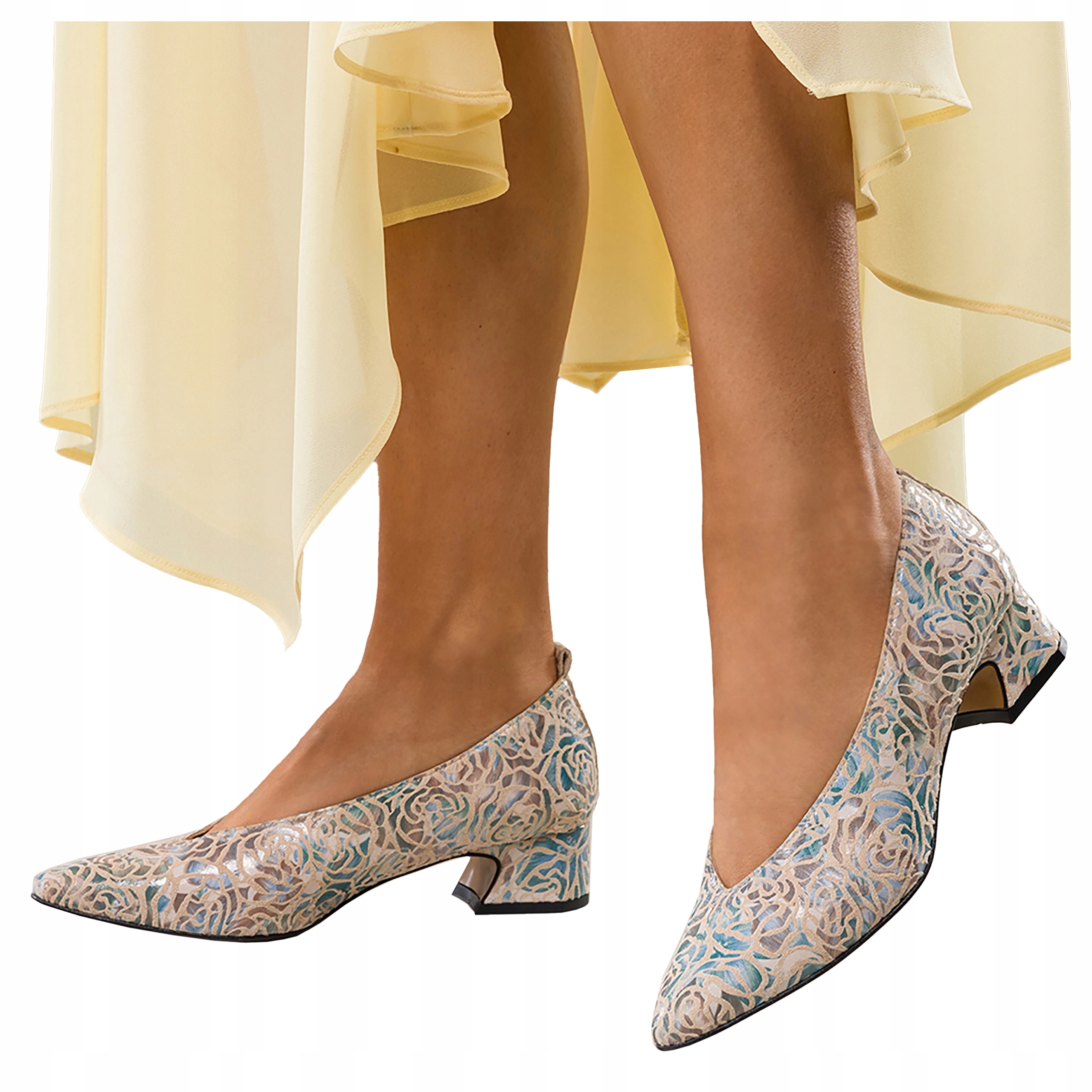 Kožené Boty Dámské Nízký Podpatek Měkká Vložka Pohodlné Módní velikost 38