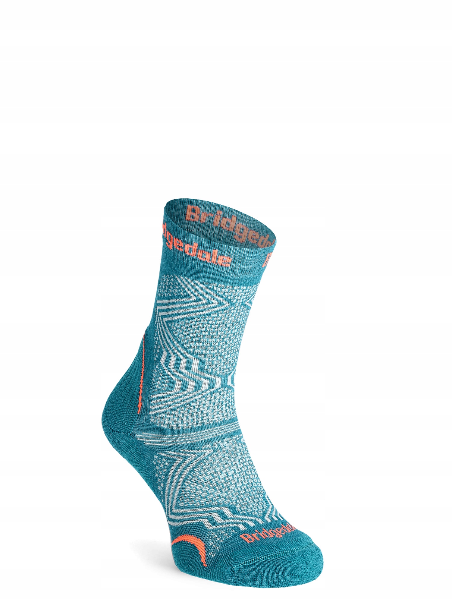 Ponožky dámské Bridgedale Hike Ul T2 Coolmax Perfo Boot teal 35-37