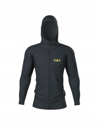 Compressport Bluza biegowa termiczna 3D Seamless Zip IM26 black [Rozmiar M]