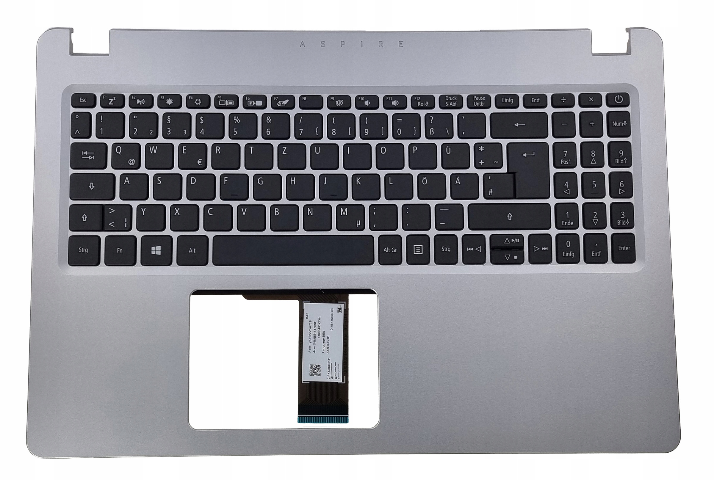 Nová Klávesnice Acer Aspire A515-52 A515-52G N18C1 Německá