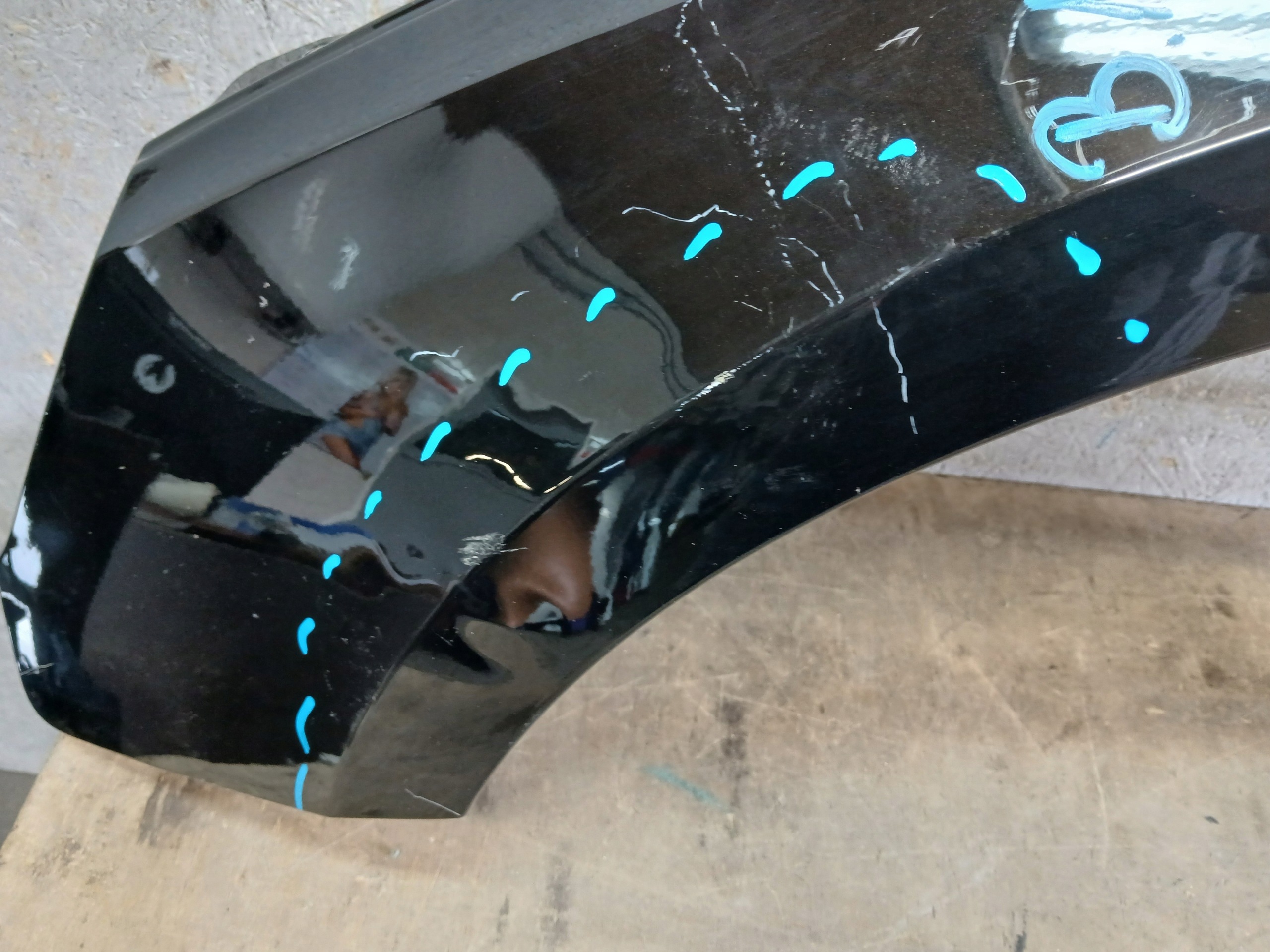 fender front left AUDI A4 B9 8W LIFT 19