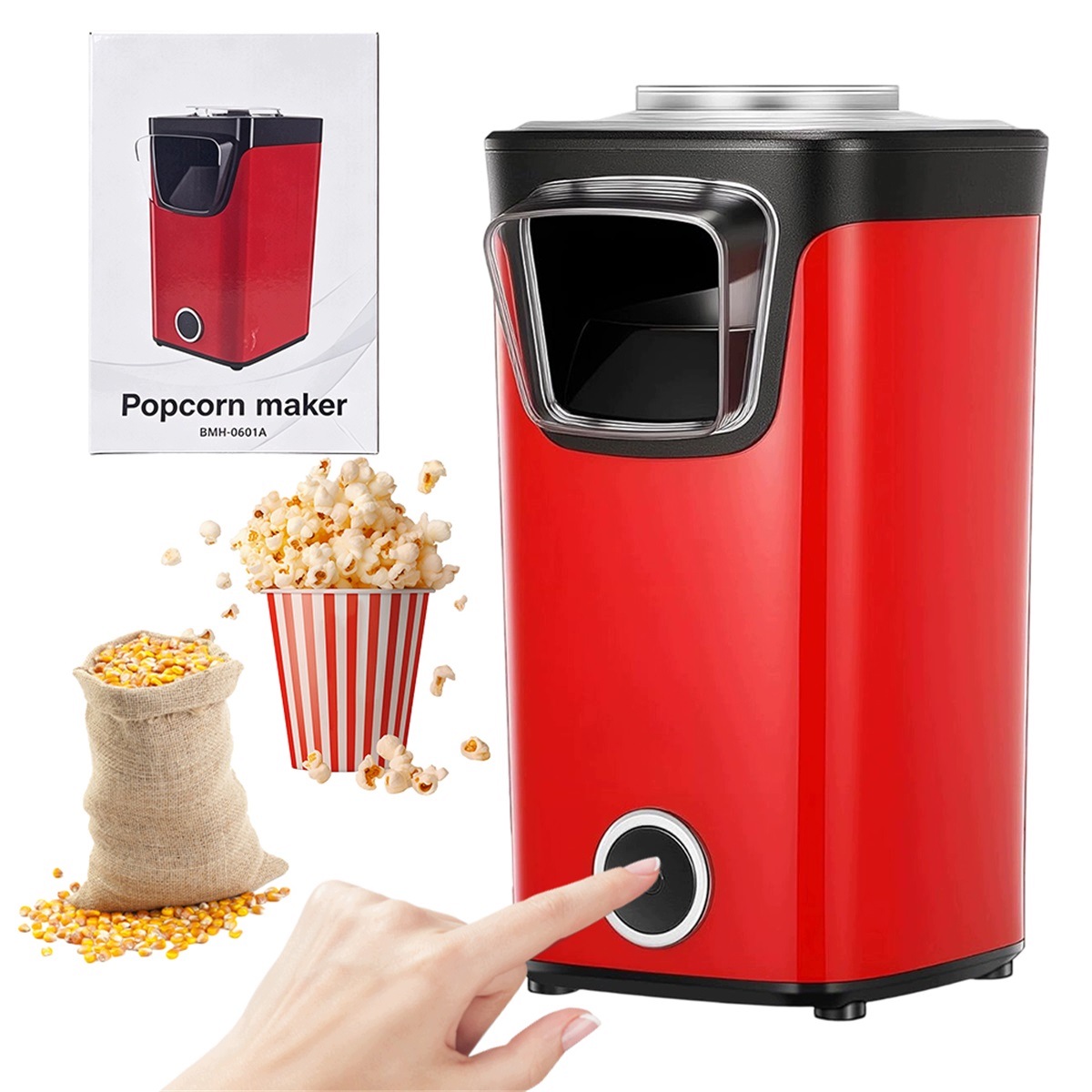 Stroj na popcorn Stroj na domácí popcorn Domácí americký design