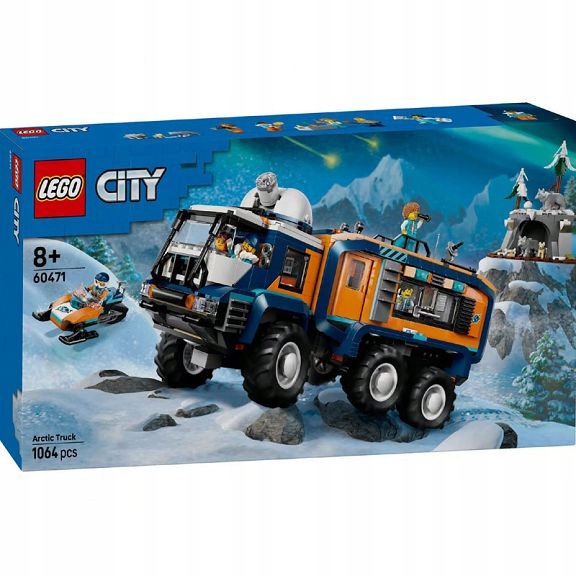 Lego City Nákladní auto z laboratoře arktické objevitelky 60471