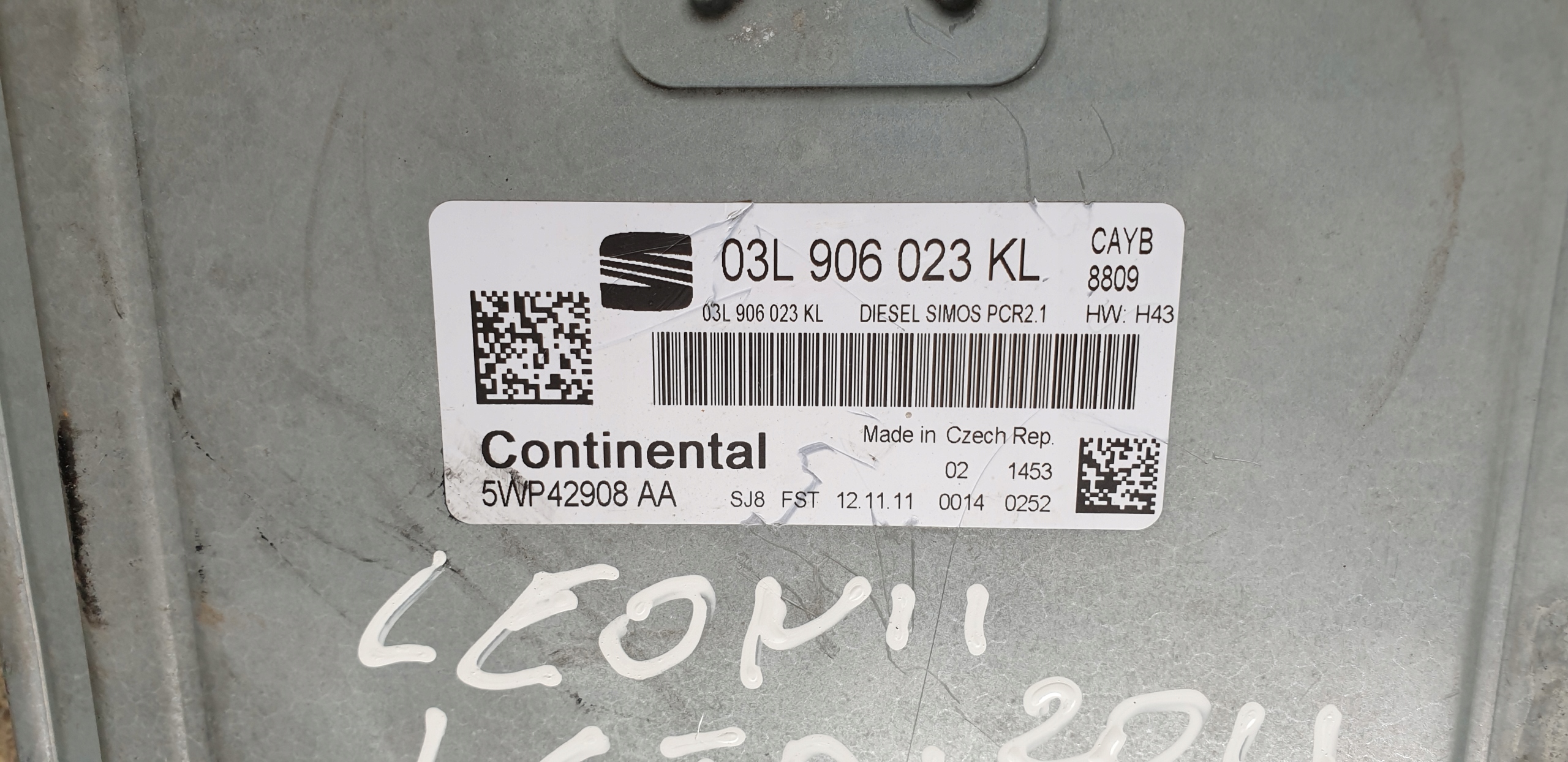 computer Motore SEAT LEON II 1.6 TDI 03L906023KL