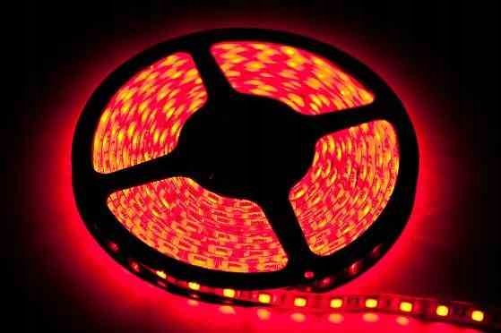 Taśma pasek LED czerwony 5m 24W Eko-light EKPL891