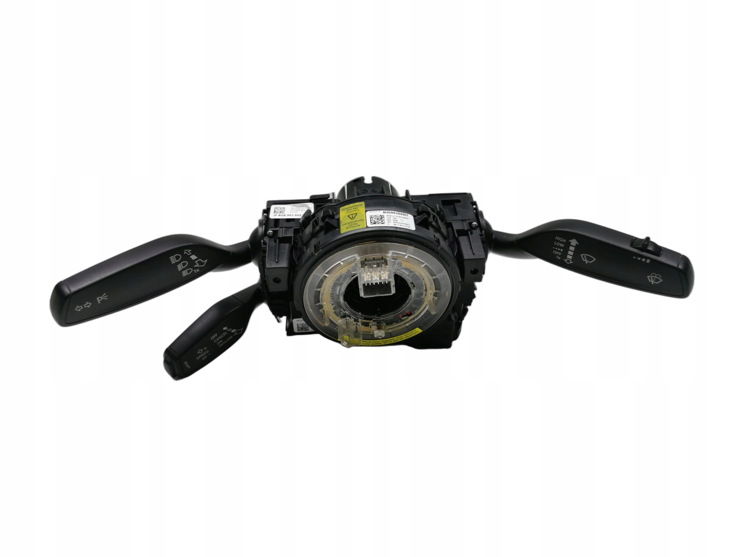 steering wheel levers and controls ring control AUDI A6 C7 4G8953502A