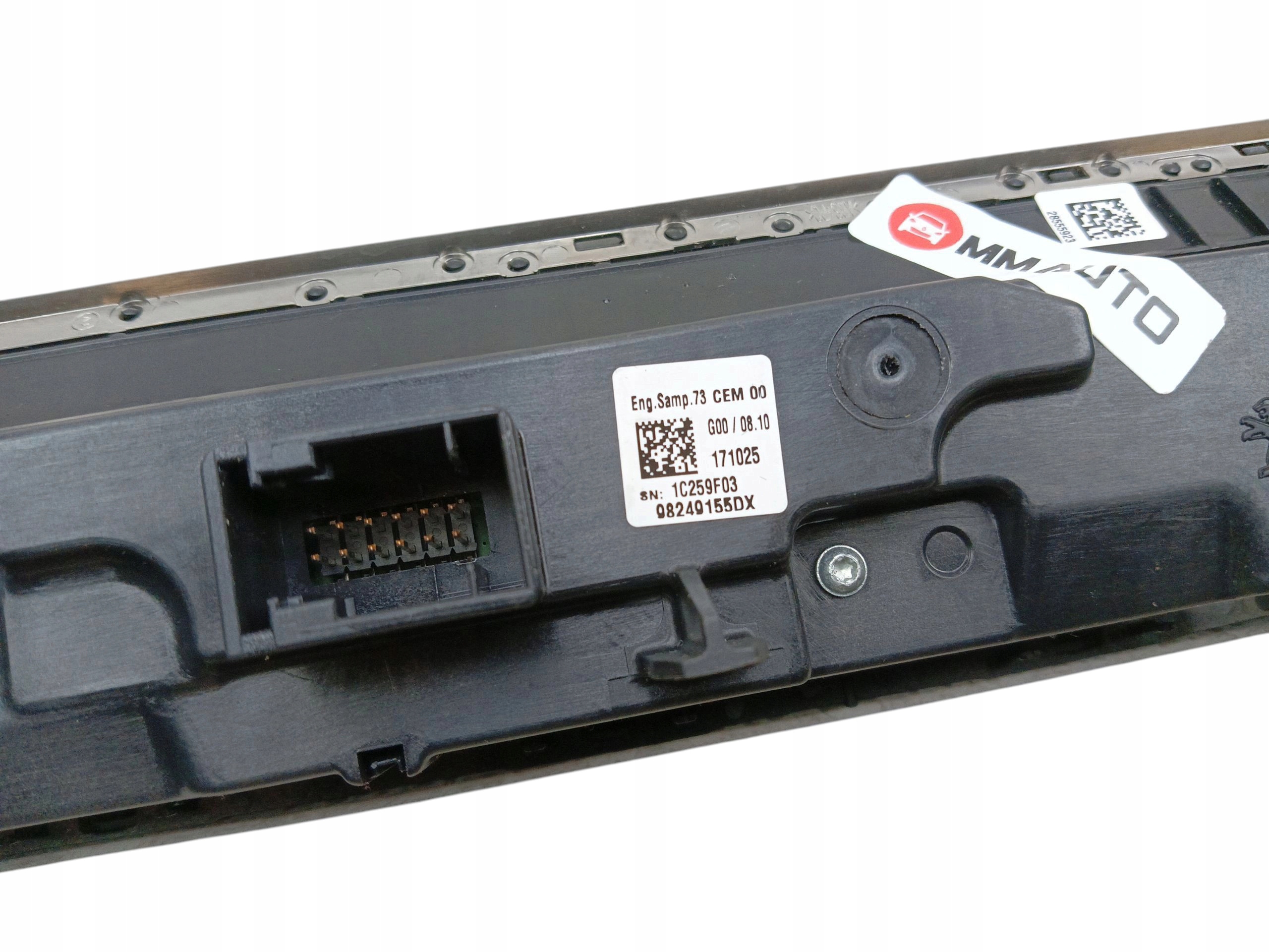 control panel central PEUGEOT 3008 II (2016-2020) 98249155DX