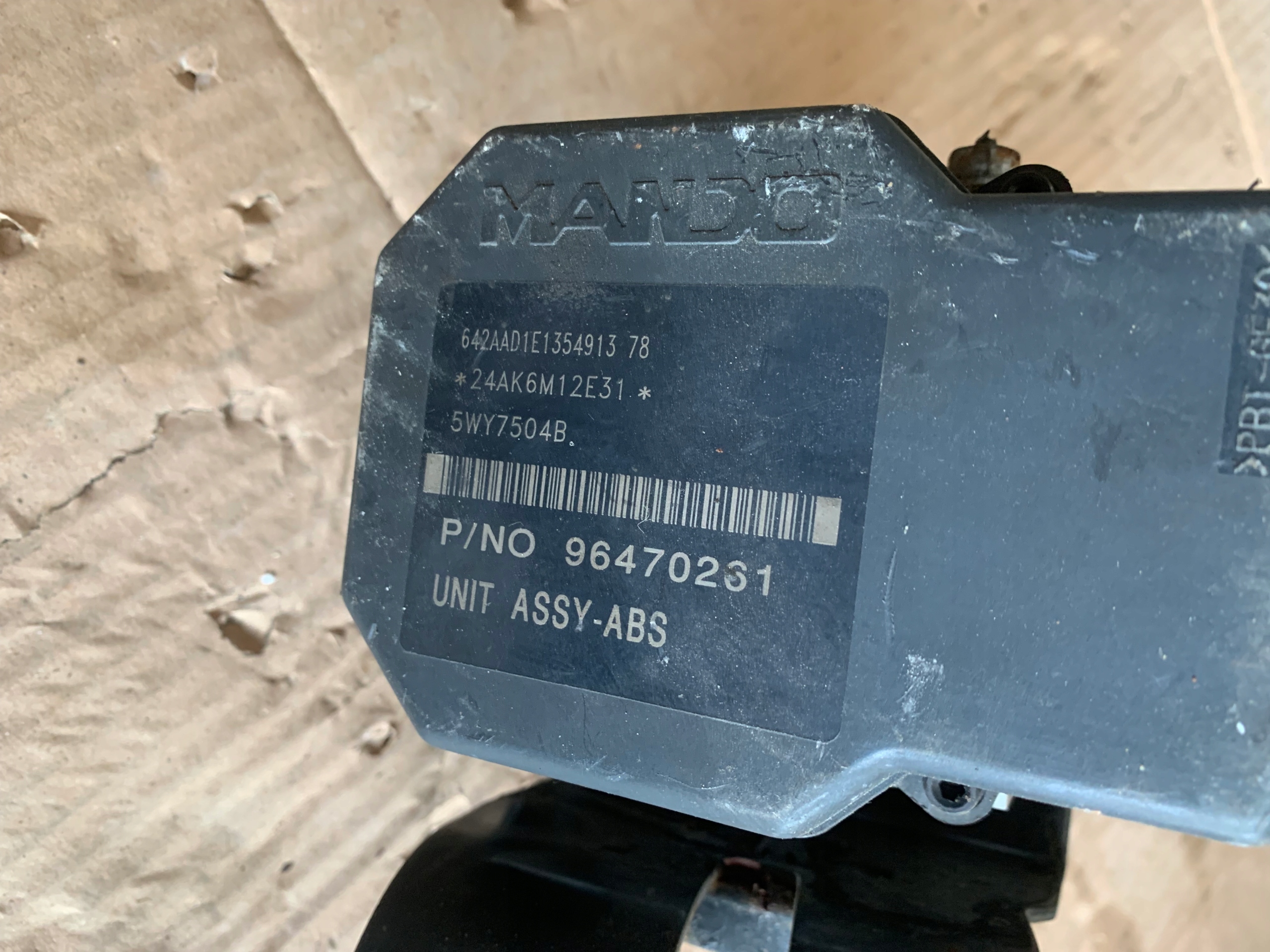 насос ABS KALOS Aveo 96470261 5WY7504B 96470254