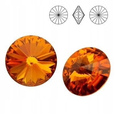 1122 Ss 39 Swarovski Rivoli Topaz F