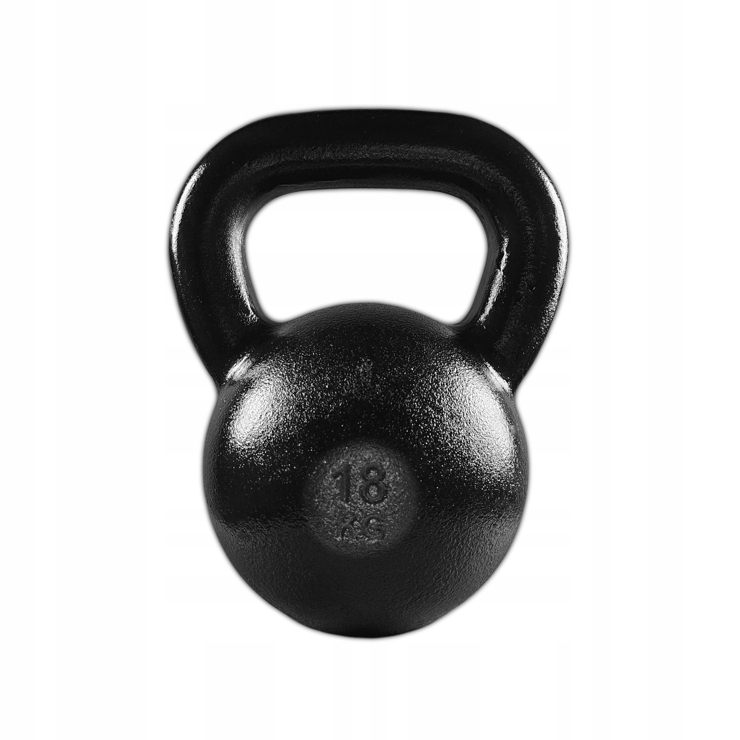 Kettlebell 18 kg żeliwny – Polski producent| Cast Fitness Domowa siłownia