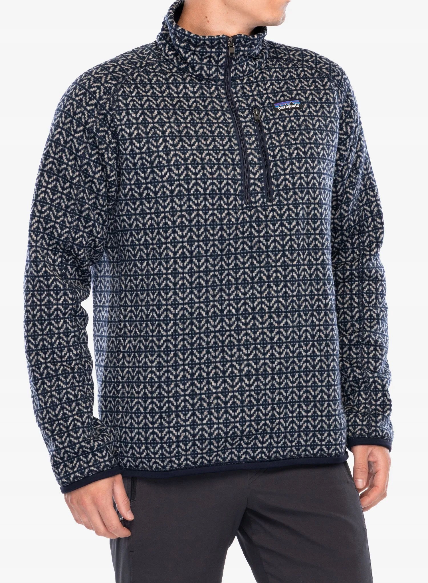 Fleecová bunda Patagonia Better Sweater 1/4 Zip scales/sunken blue L
