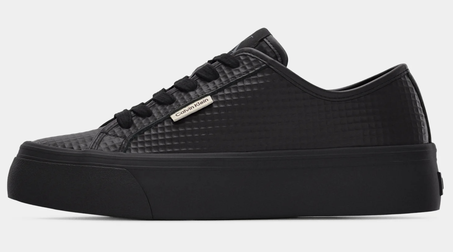 Černé tenisky Calvin Klein HW0HW02972-0GJ černé kožené vel.